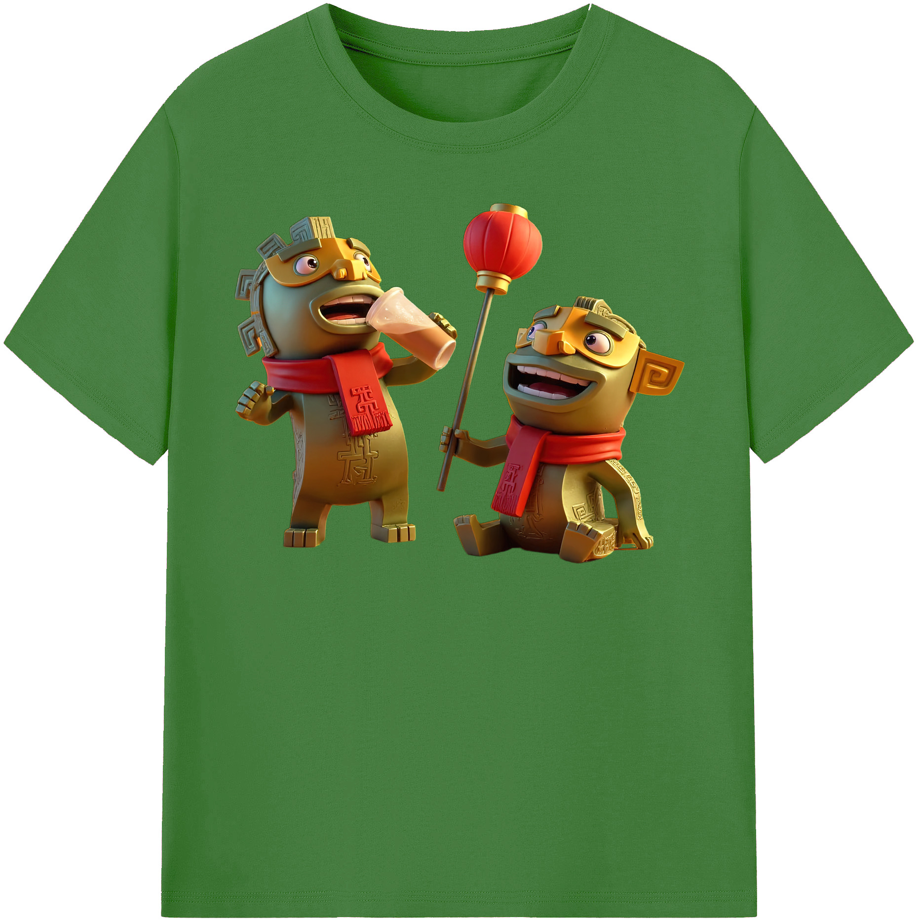 （画像用） Ne Zha 2 ナタ 魔童の大暴れ レディースカジュアルプリントTシャツ（綿100％）